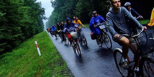 Trasę rajdu pokonałem na pożyczonym rowerze Kross Opal