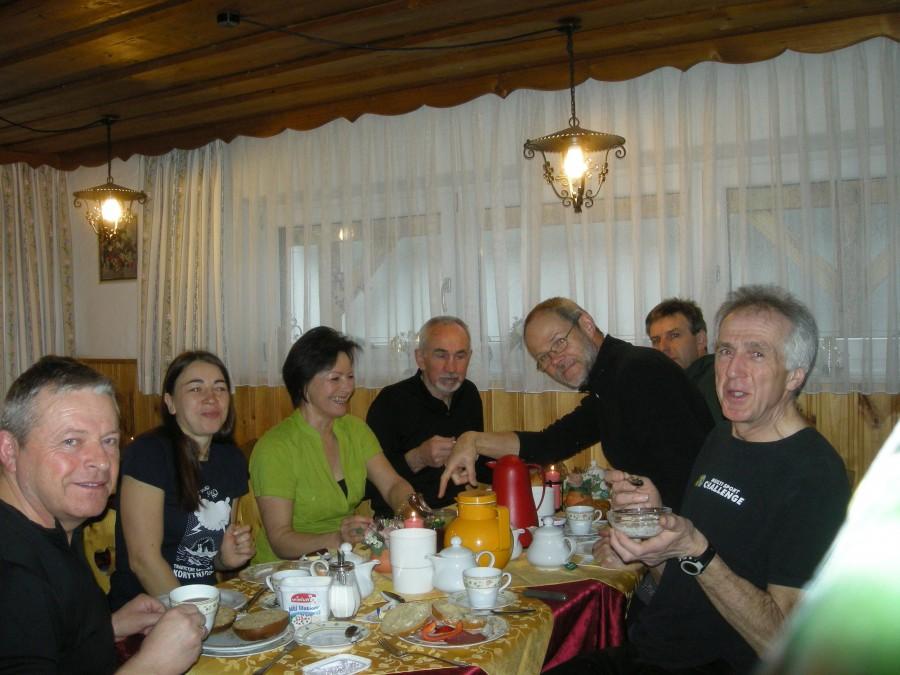 Śniadanie.