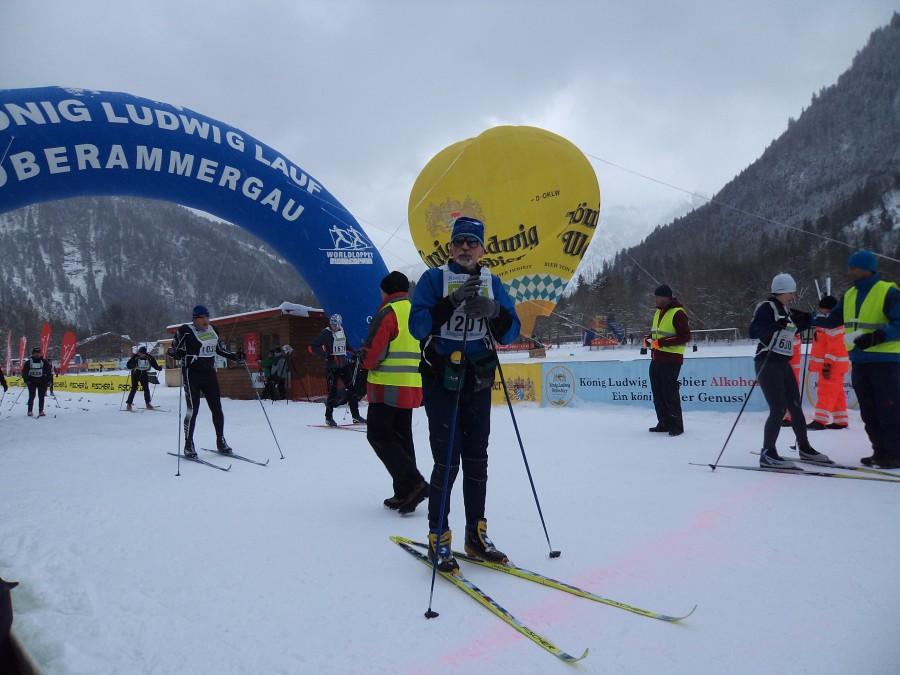 Andrzej na mecie 41 Koenig Ludwig Lauf