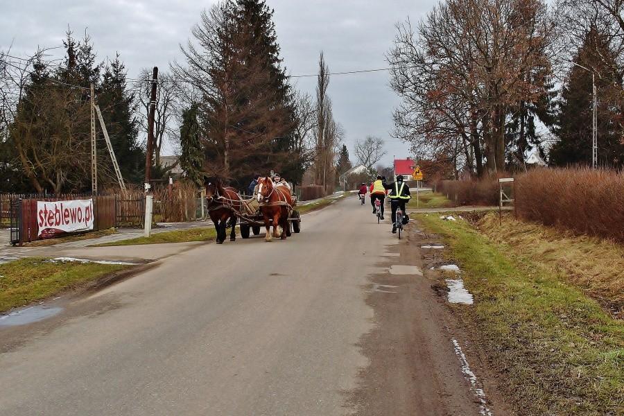 Ekipa na trasie wycieczki.