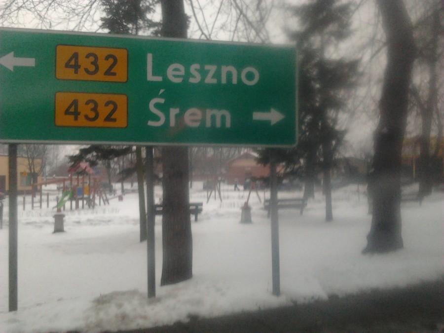 I którą tu drogę jechać? no raczej że na Leszno
