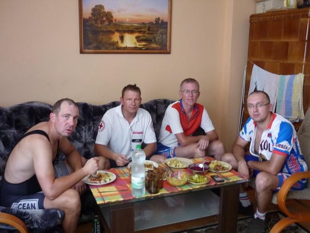 Obiad u siostry Adama:)