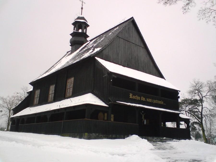Drewniany kościółek w Dobrzeniu Wielkim
