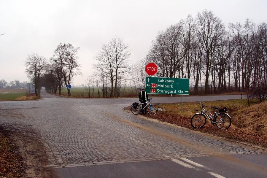 Wyjazd w kierunku miejscowości Subkowy