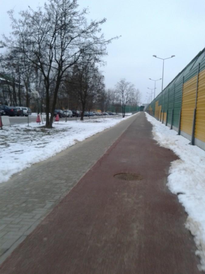 DDR-y przy S8 są zawsze odśnieżone