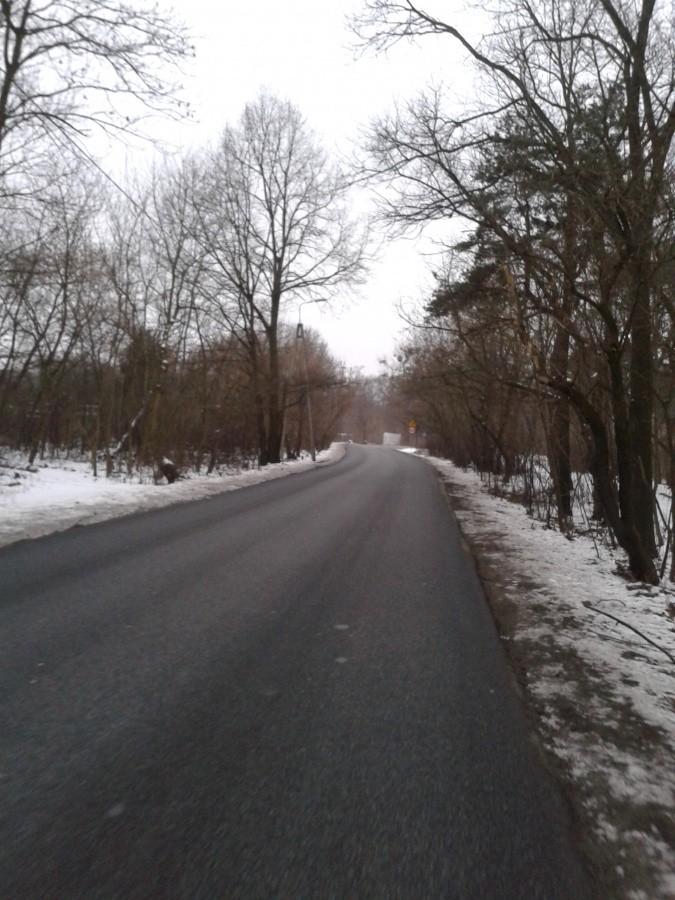 Na drogach pusto..niedzielny poranek