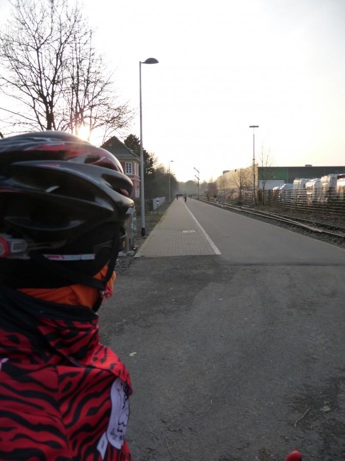 Wuppertal Tour - trasa rowerowa w budowie - gotowy fragment