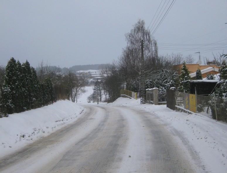 fajny podjazd w Janikowie