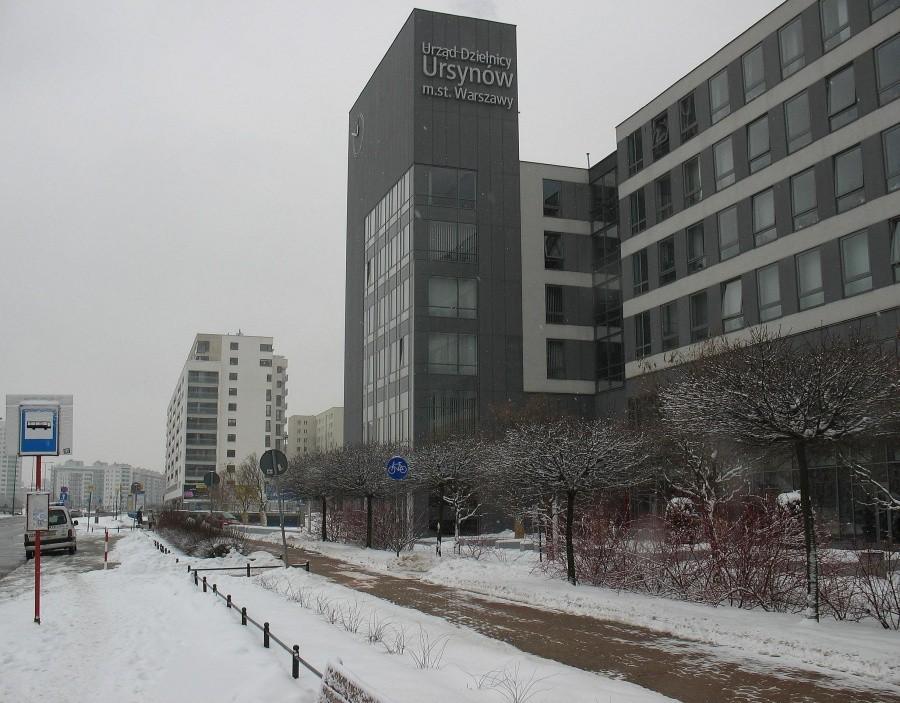 DDR pod Urzędem Dzielnicowym Ursynów