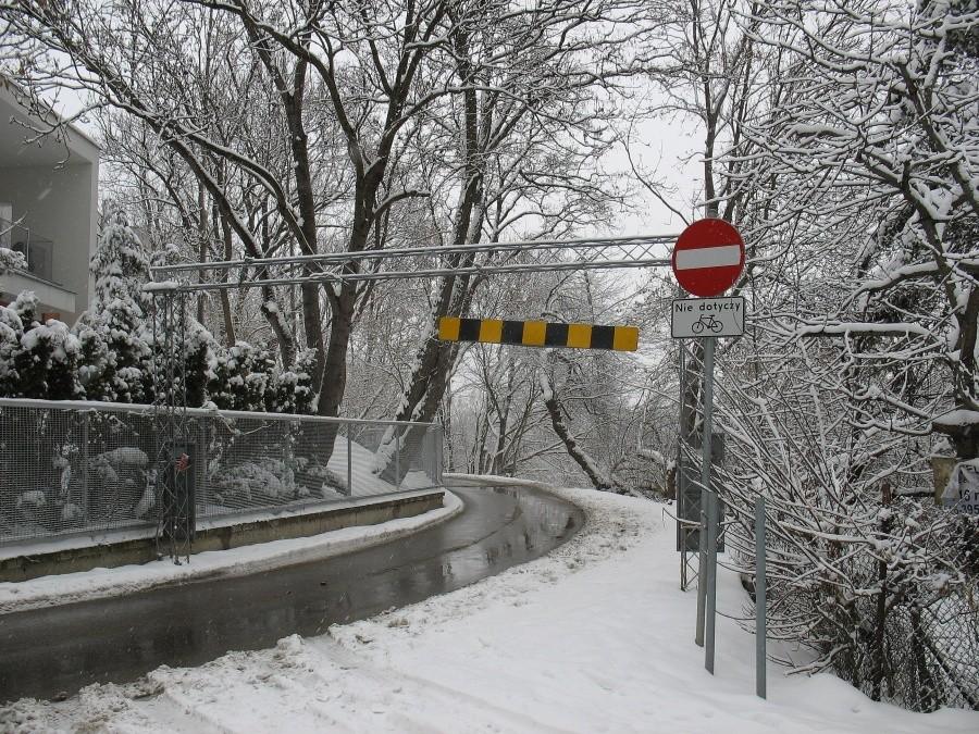 Kontrapas na ul. Orszady