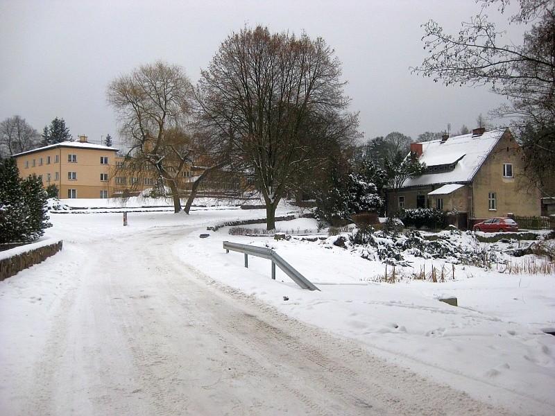 Zielonka - serce Puszczy Zielonki zimą