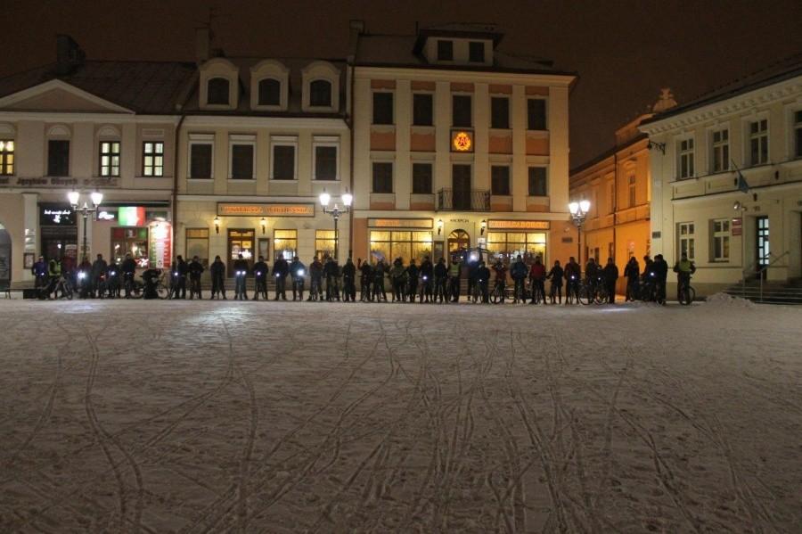 Rzeszowska Masa Krytyczna- luty.