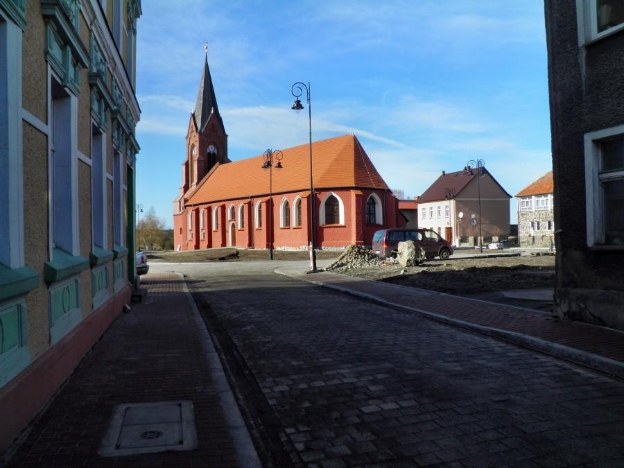 Kościół w Nowym Warpnie 1 marca 13 r.