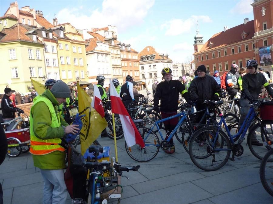 Warszawska Masa Krytyczna - Pamięci Żołnierzy Wyklętych