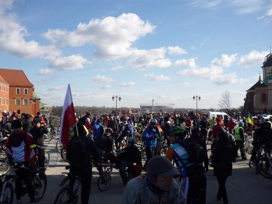 Warszawska Masa Krytyczna - Pamięci Żołnierzy Wyklętych