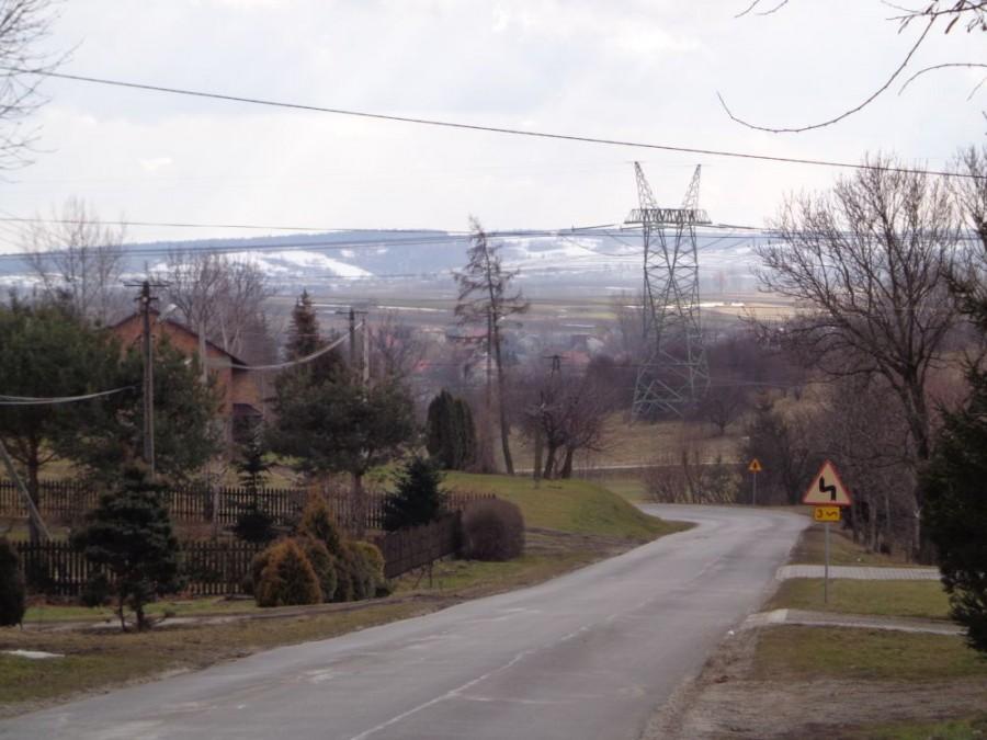 w stronę Niechobrza