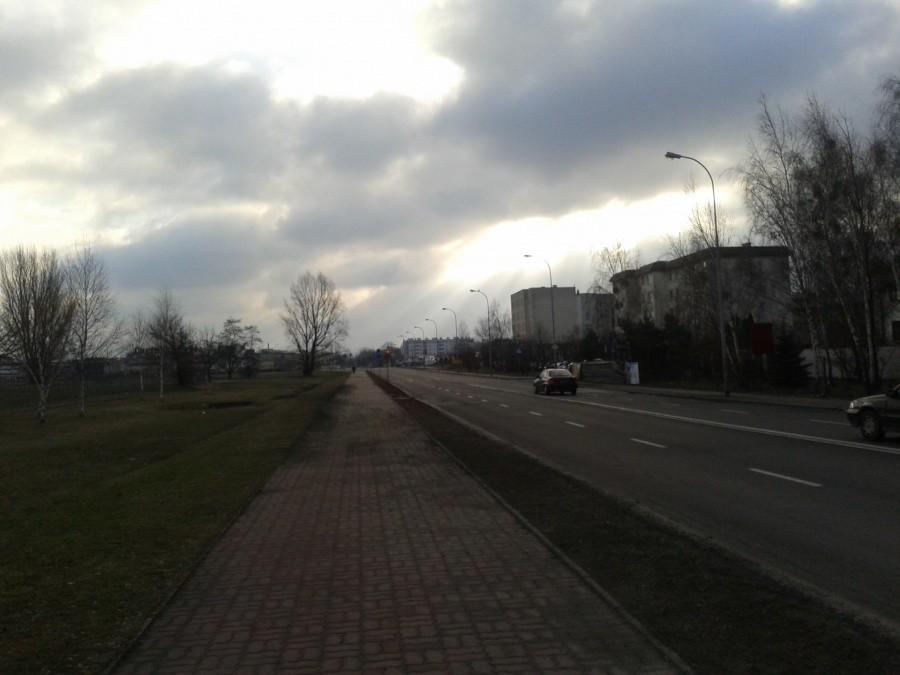 Warszawa jeszcze śpi. Na ulicach pustki