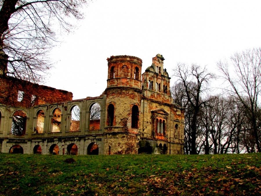 Tworków, ruiny zamku