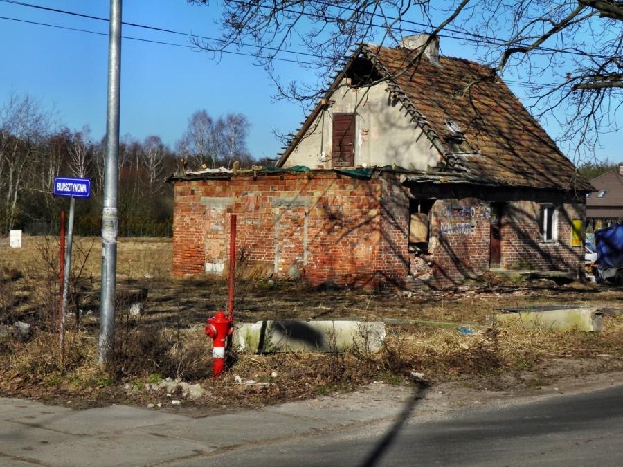 Niestety to już ruina. Ze Sławoszewa 4 marca 13 r.