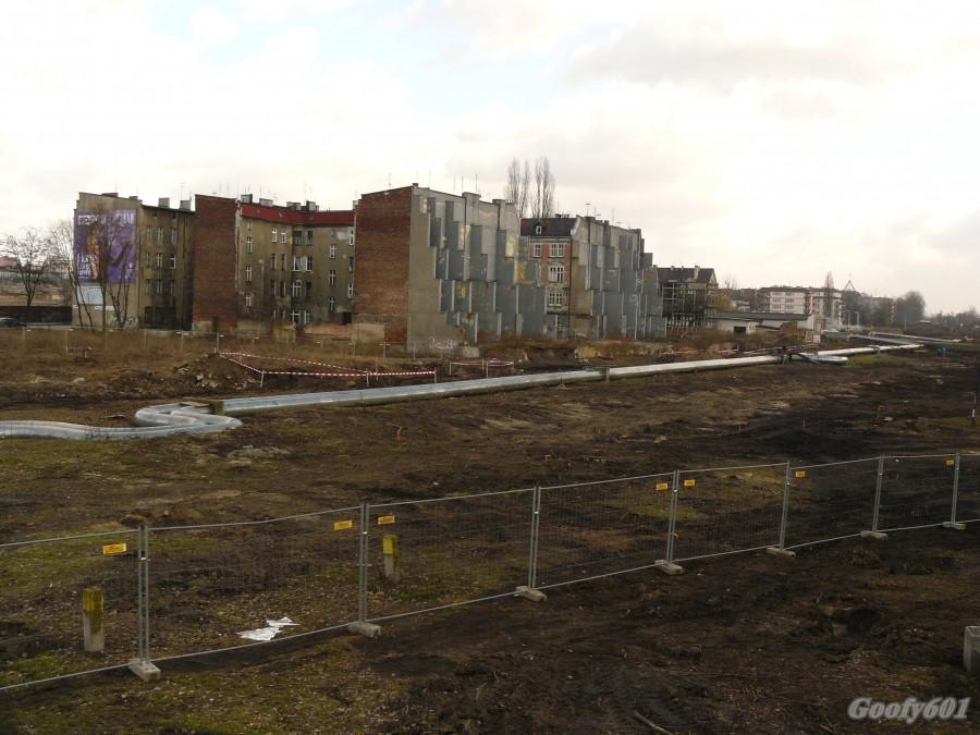 Widok w stronę ul. Konarskiego.