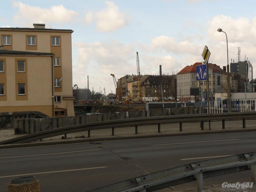 Widok z ul. Częstochowskiej na... palmiarnie :P