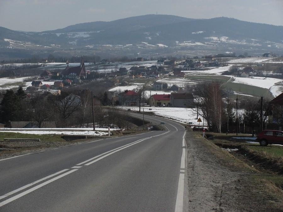 zjazdy w stronę Beskidu Niskiego