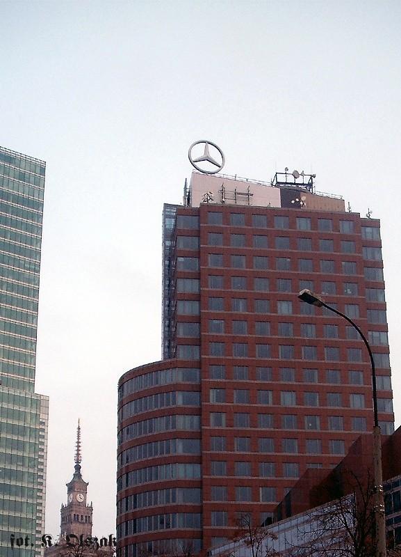 Mercedes w Warszawie