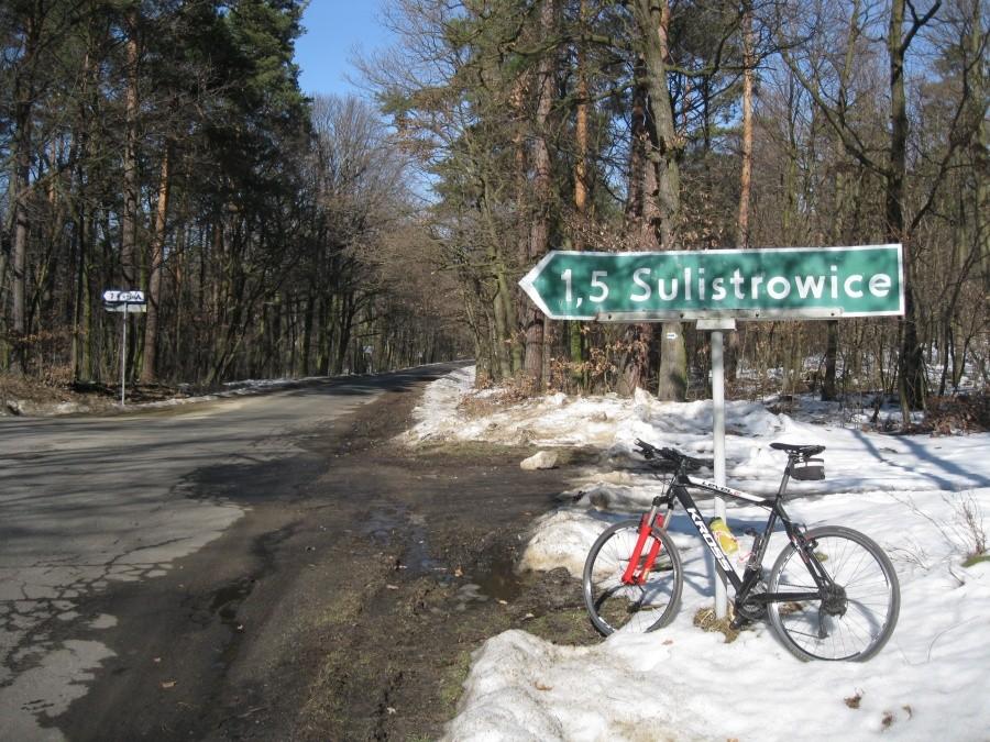 Przełęcz Sulistrowicka - wciąż zimowo I