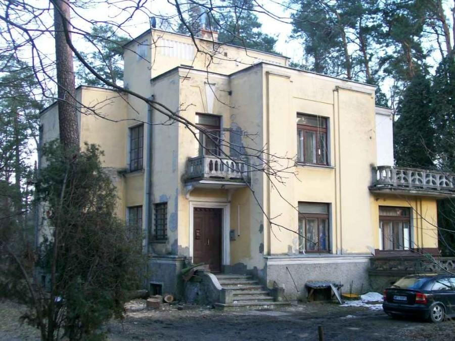 Zalesie Dolne ulica Anny Jagiellonki 17 willa w stylu artdeco