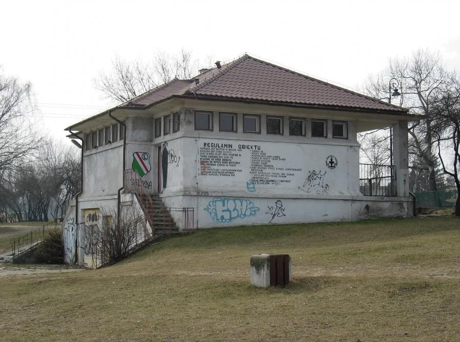 Relikty kąpieliska nad Jeziorkiem Czerniakowskim