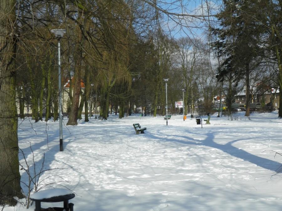 Nagły powrót zimy - zdjęcie spod mojego domu 11 marca 13 r.