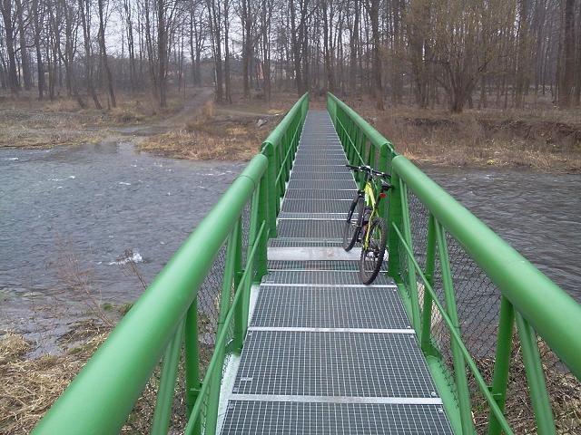 Most przez Moravke
