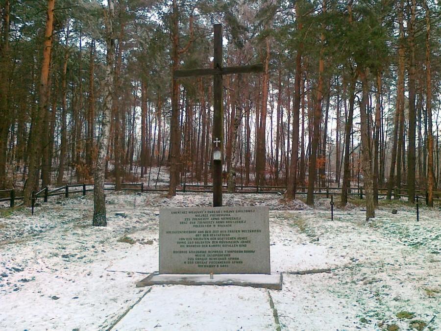 Cmentarz z okresu I Wojny Światowej.