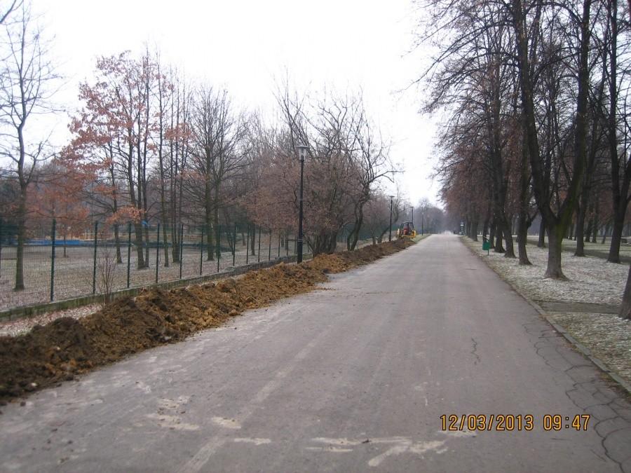 wykopy trwają