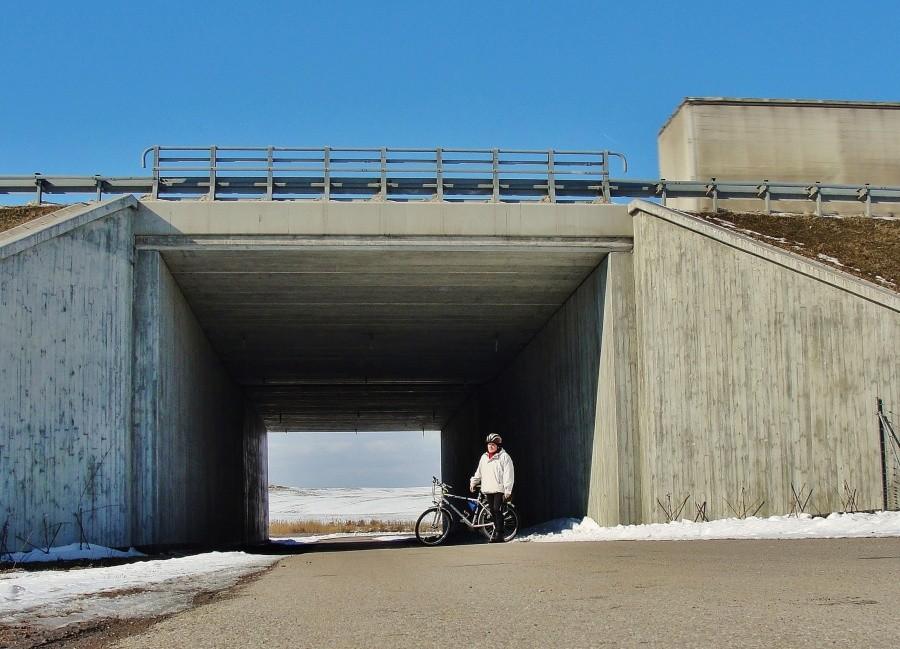 Tunel pod autostradą A 1.