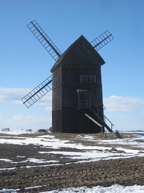 Rybitwy - zabytkowy wiatrak