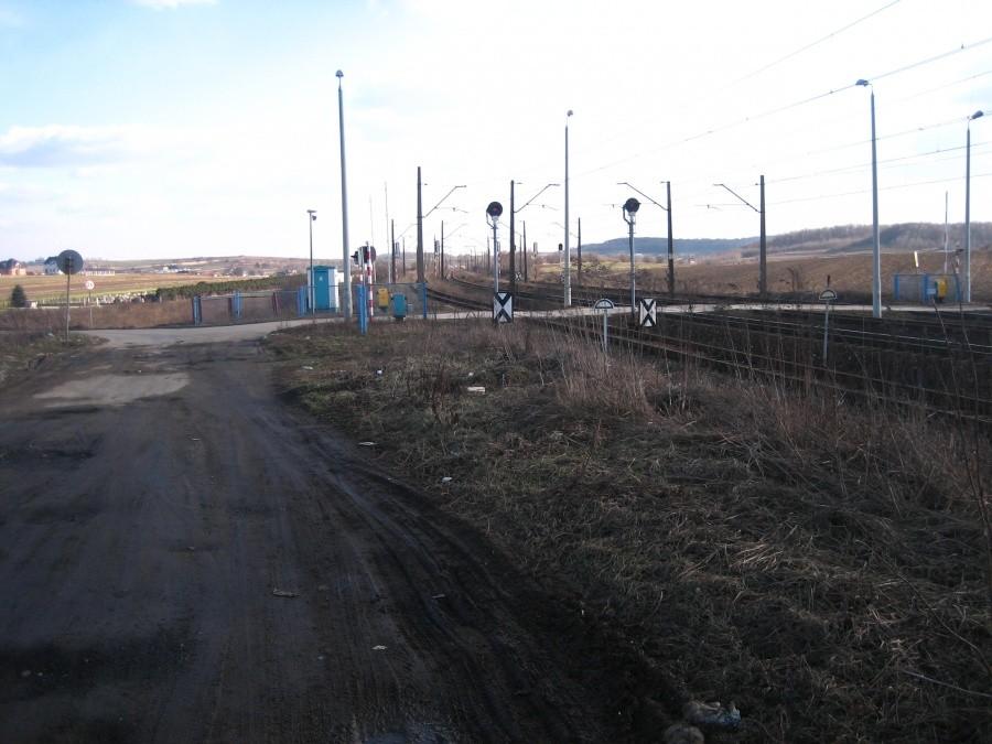 linia kolejowa nr 131 w Nakle Śląskim - tragiczny stan techniczny, szlakowa beznadziejna