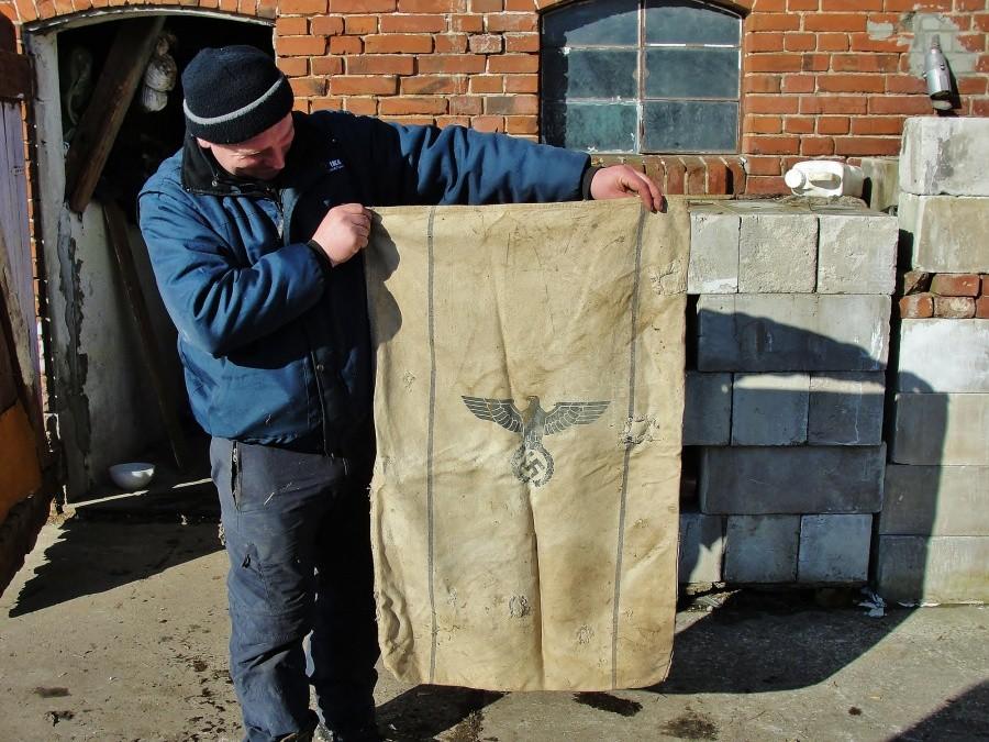 Oryginalny worek do mąki z 1941r