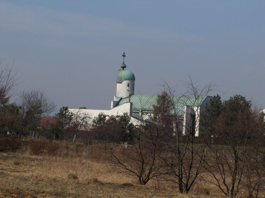Kościół w okolicy Adamowic, ale czy to Adamowice nie jestem pewny.