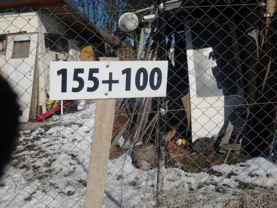 155 kilometr drogi i 100 metrów