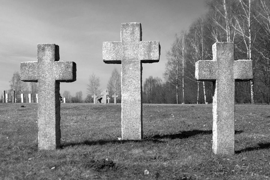 Cmentarz robi niesamowite wrażenie