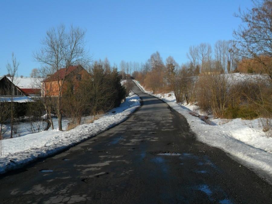 podjazd w Łosiu
