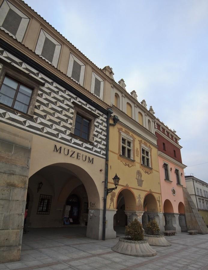 Podcieniowe kamienice w Tarnowie