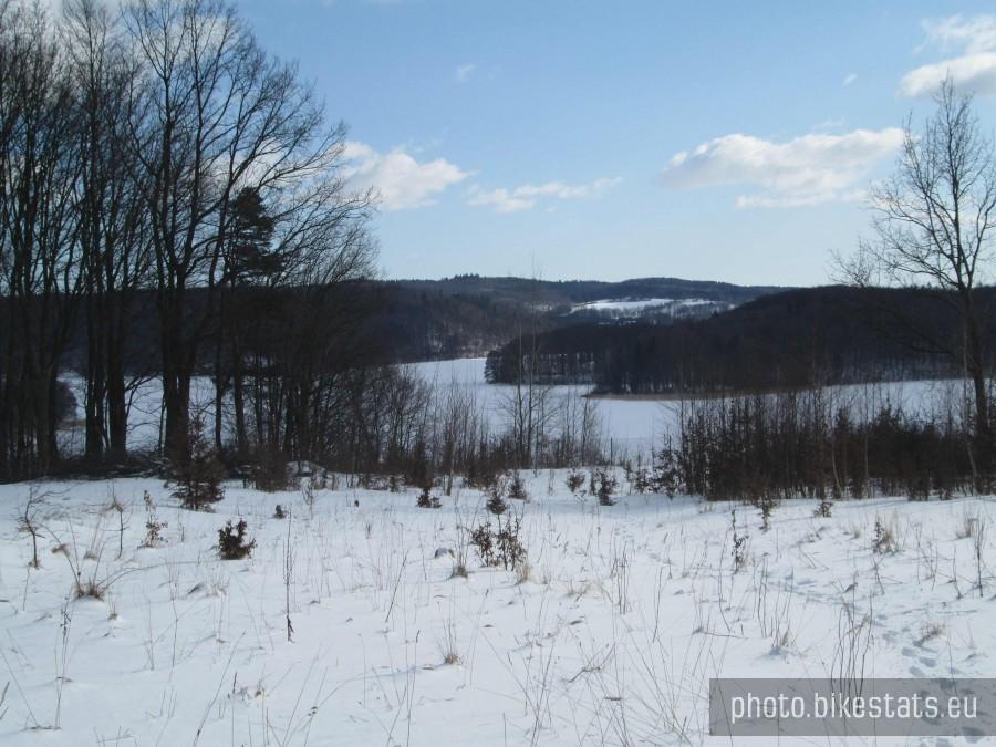 Widok na Jezioro Ostrzyckie