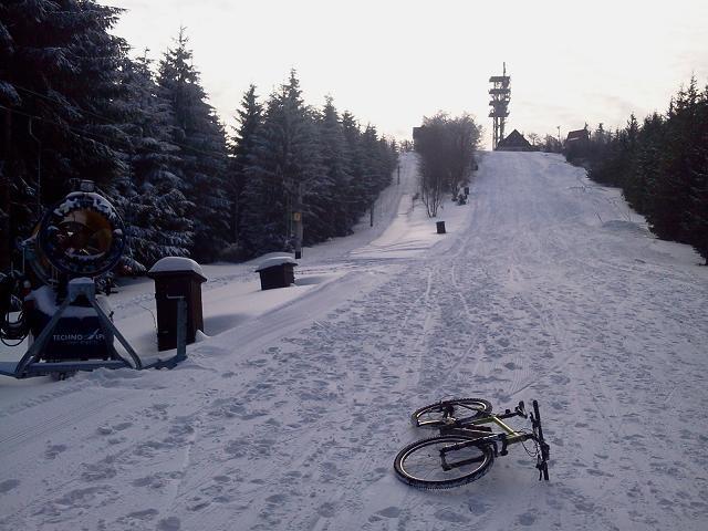 Zjazd z Małego Jaworowego