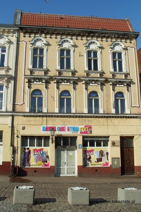 Kamienica, w której urodził się wybitny Tczewianin Johann Reinhold Forster
