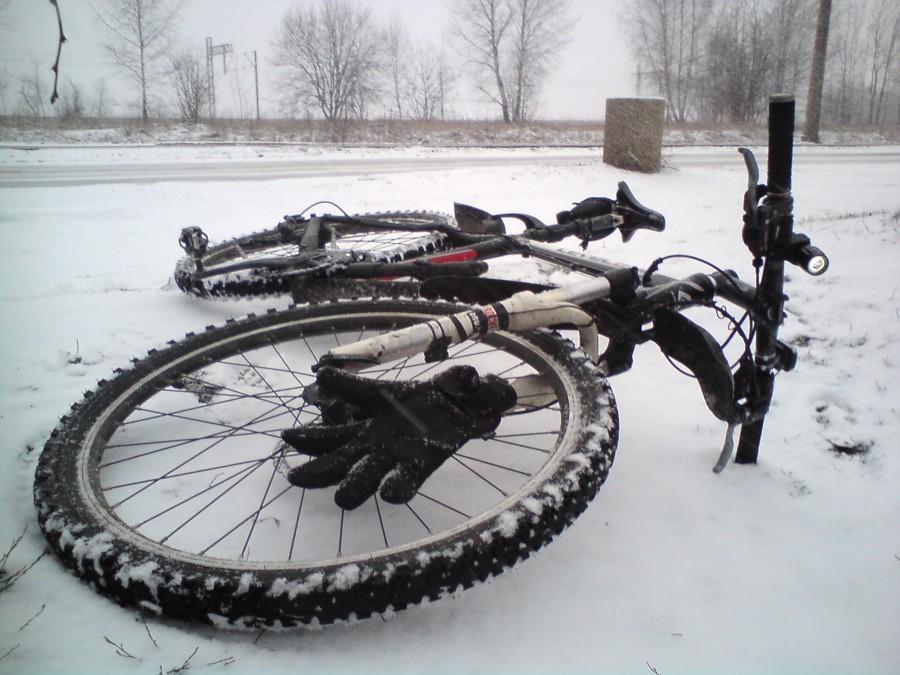 Snow bike :)