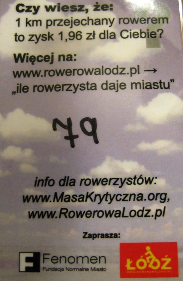 Szprychówka łódzzkiej masy krytycznej