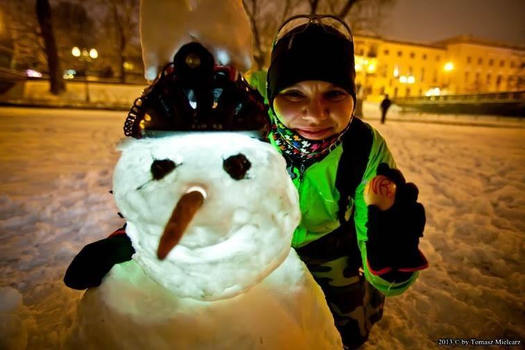 Zającowi świeci się glowa!
