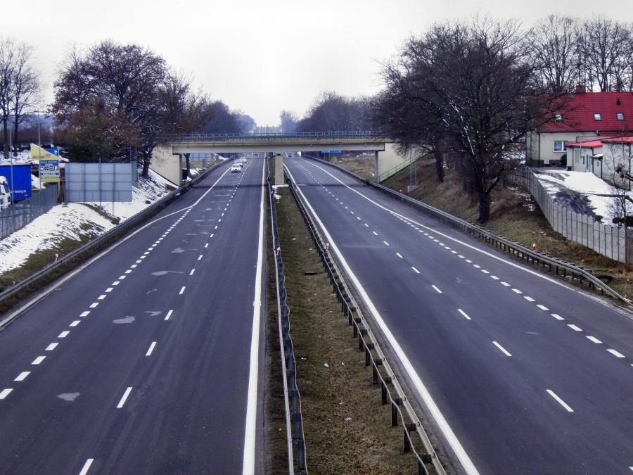 Nad autostradą w dniu 30 marca 13 r.